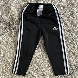 Adidas Kids Black Track Pants